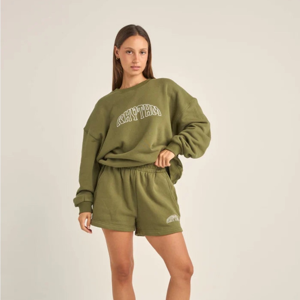 Rhythm College Crew Neck Sweatshirt Size XL